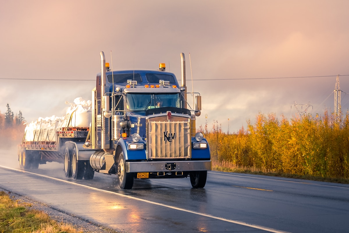Valdez tractor and trailer
